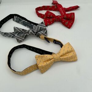 Set of 3 men’s bow ties